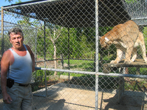 Dirk and Cougar at SW FL Rehab