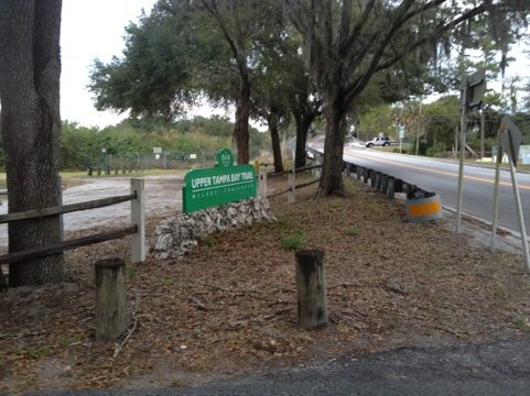 Several calls came in from people on the Upper Tampa Trail about a bobcat