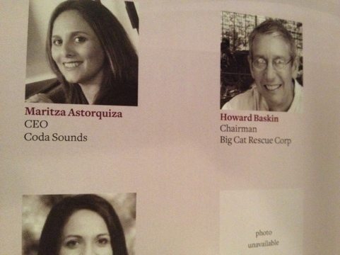 Howard Baskin named Business Leader's Top 50 Entrepreneurs 2012  Today at Big Cat Rescue Feb 21 Top 50 Entrepreneurs 20120221 201804