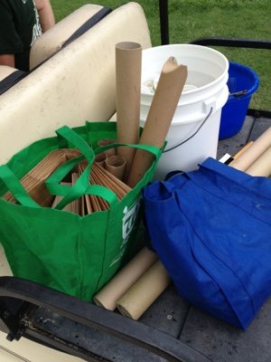 Tools for making enrichment for the cats of Big Cat Rescue