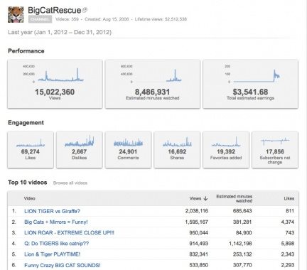 YouTube2012stats