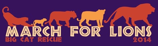 March For Lions Tee Shirt