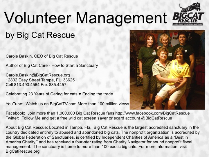 Slide42  Volunteer Management Slide42