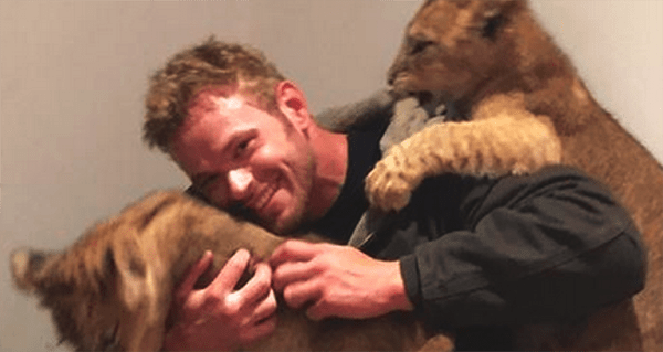 Kellen Lutz Lion Cub Abuse