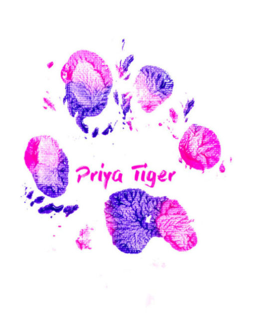 Priya Tiger Paw Print