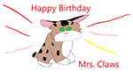June 29 2017 KateAuld Mrs Claws B Day