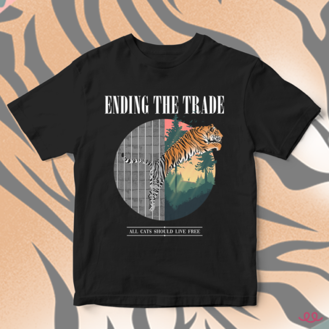 Help Big Cat Rescue End The Trade! Your purchase helps Big Cat Rescue provide rehab care of native bobcats and permanent care of nearly 60 abandoned and abused Big Cats. Shop Teespring.com/stores/bigcatresue for a variety of products and End the Trade shirts at https://teespring.com/BCR-ending-the-trade