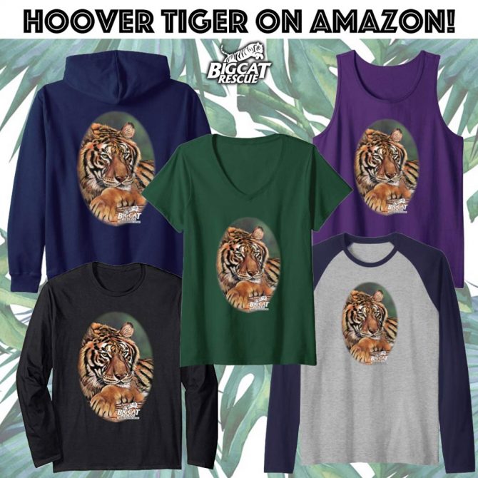 Big Cat Rescue Merchandise Hoover Tiger