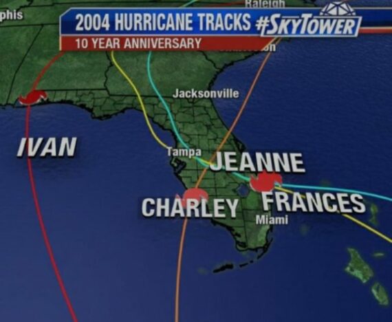 2004 Hurricanes Florida