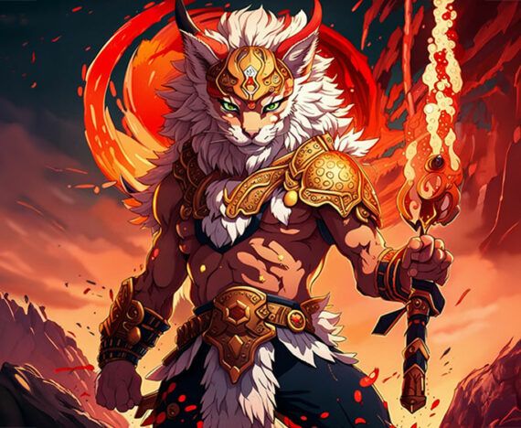Aries Bobcat the God of War and Courage
