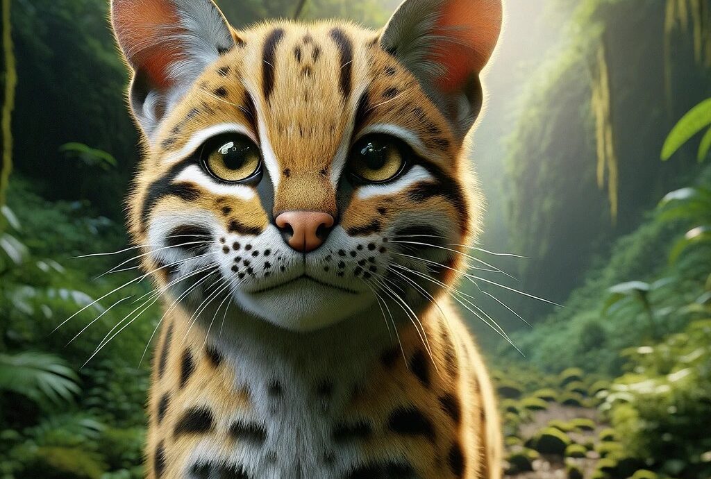 Clouded tiger-cat